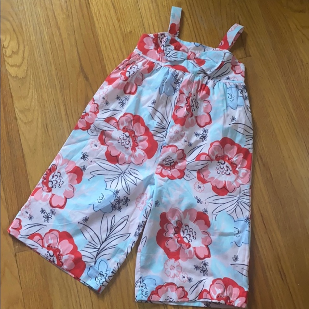 Adorable floral Janie and Jack jumper